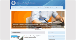 Desktop Screenshot of camararectificacion.org
