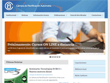 Tablet Screenshot of camararectificacion.org